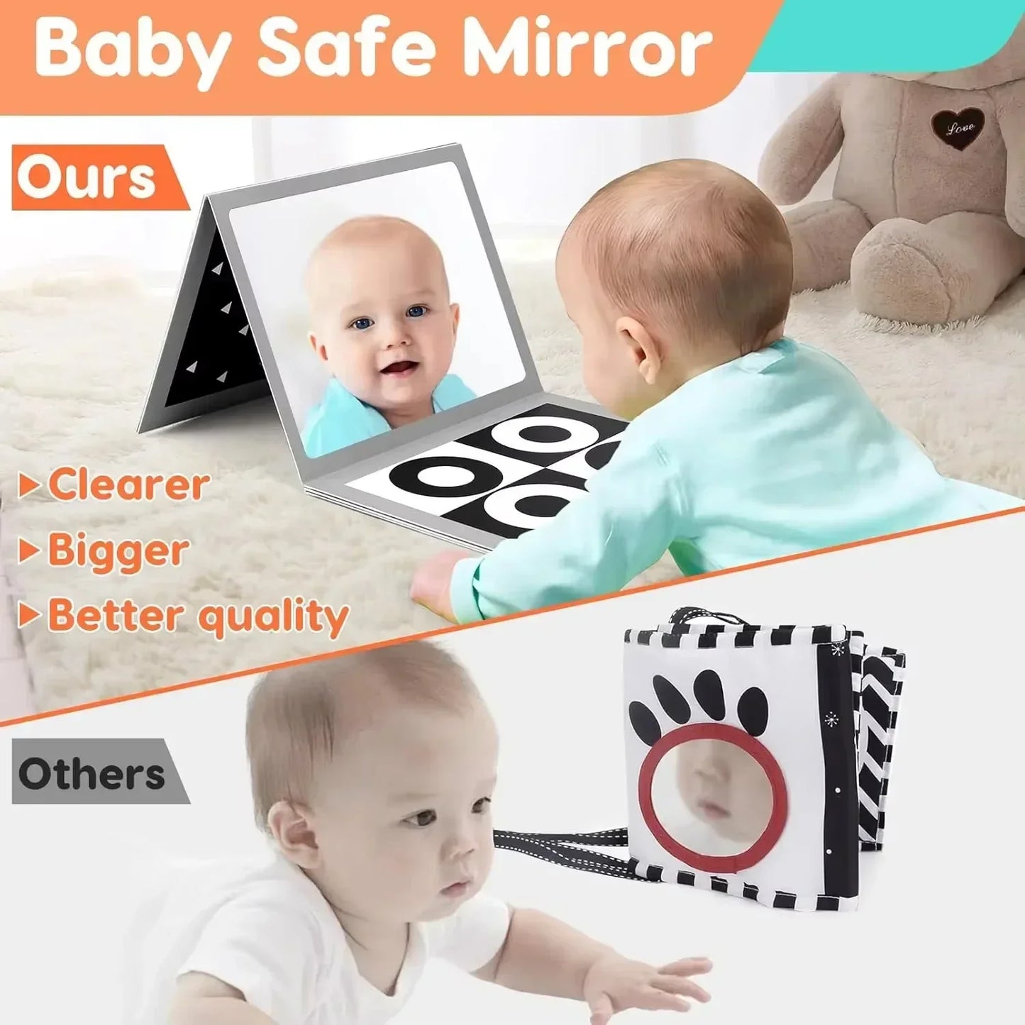 Early Learning - Black and White Baby Book