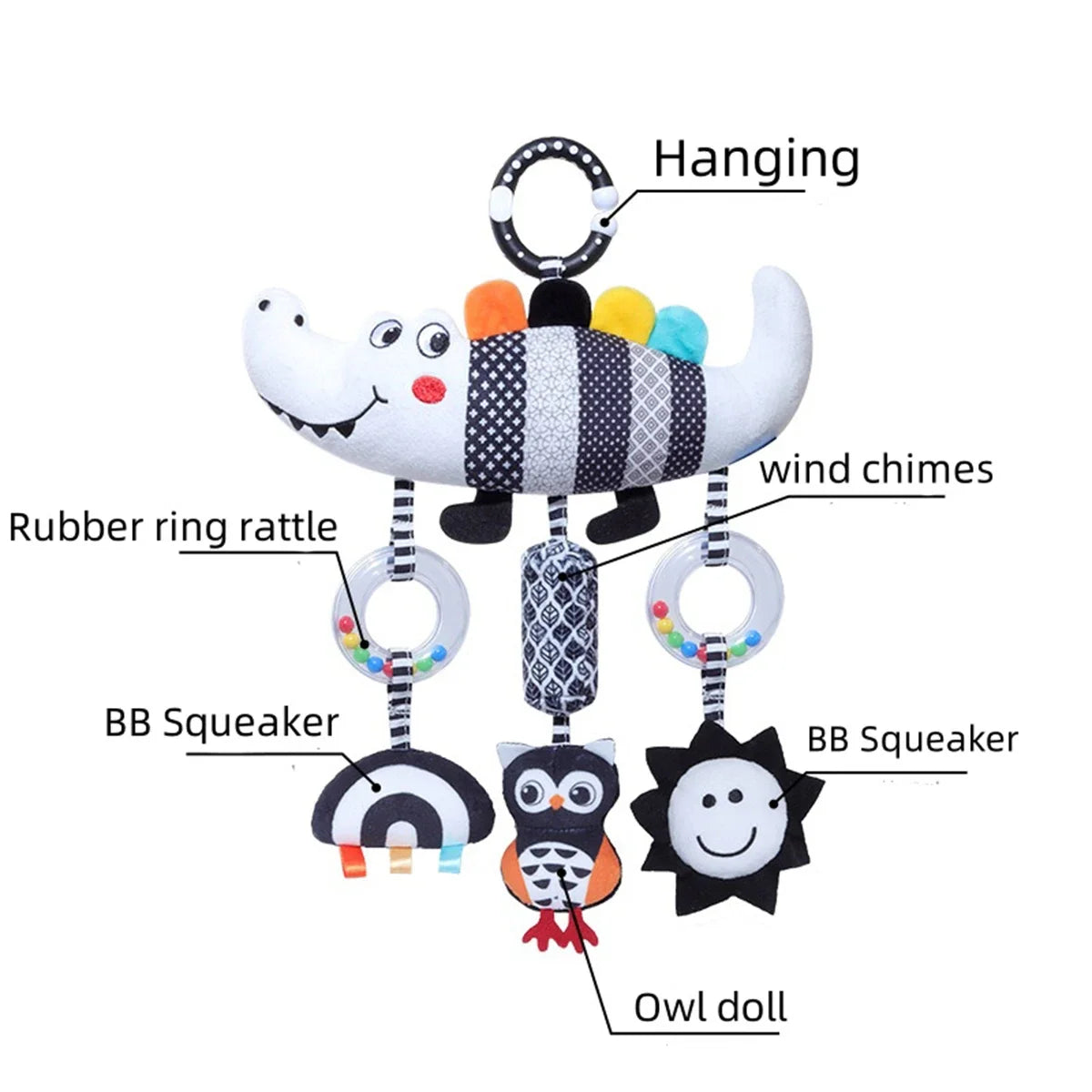 Learn + Giggle Baby Rattle