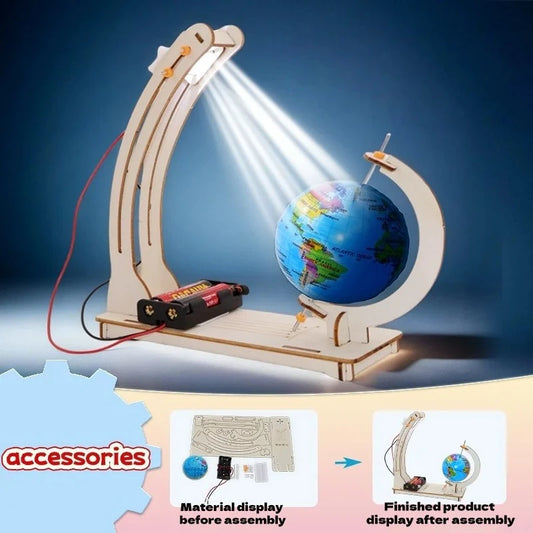 STEM DIY Montessori Earth Day-Night Science Kit