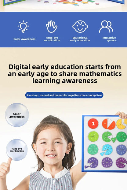 Interactive Math Teaching Kit - Fractions made easy