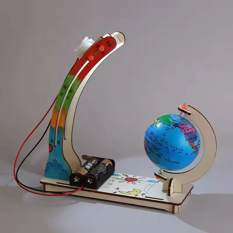 STEM DIY Montessori Earth Day-Night Science Kit