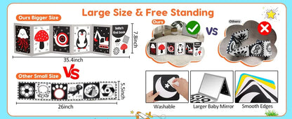 Early Learning - Black and White Baby Book