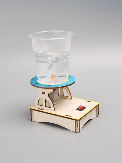 STEM DIY Water Tornado Maker and Wooden Puzzle Set