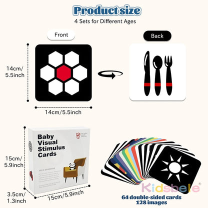 Baby Visual Stimulus Cards