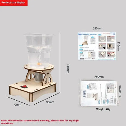 STEM DIY Water Tornado Maker and Wooden Puzzle Set