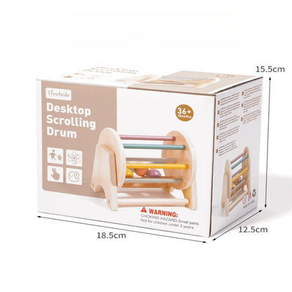 Wooden Baby Sensory Drum