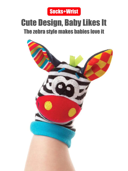 Wiggle & Giggle Rattle Set (4PCS)