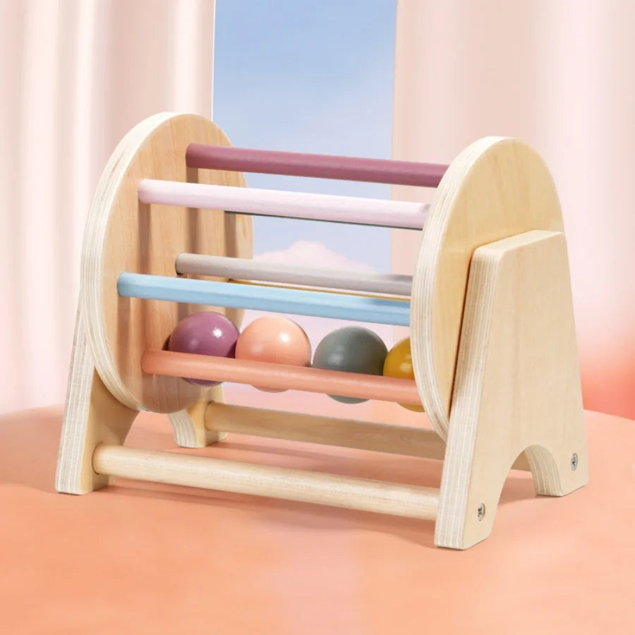 Wooden Baby Sensory Drum