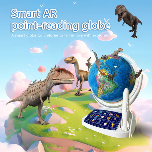 AR Terrestrial Globe - Talking Learning Geography and the World