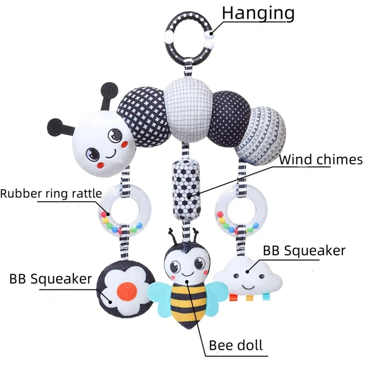 Learn + Giggle Baby Rattle