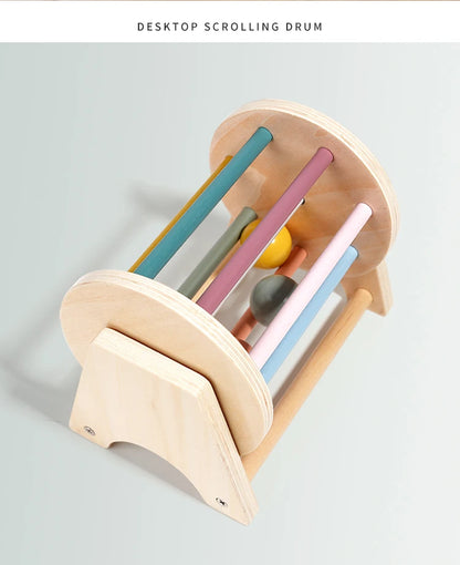 Wooden Baby Sensory Drum