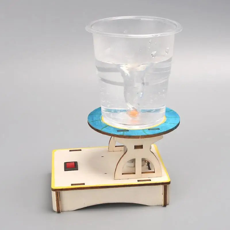 STEM DIY Water Tornado Maker and Wooden Puzzle Set