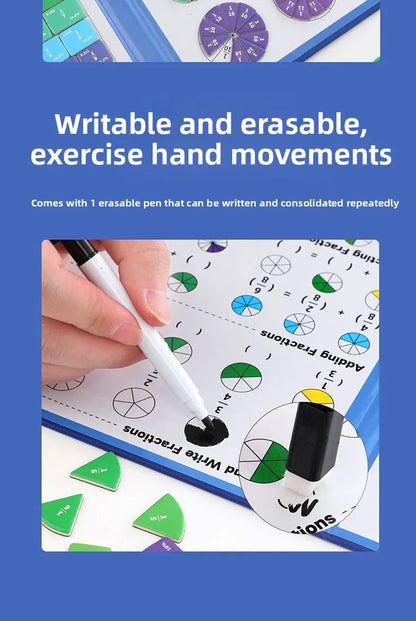 Interactive Math Teaching Kit - Fractions made easy