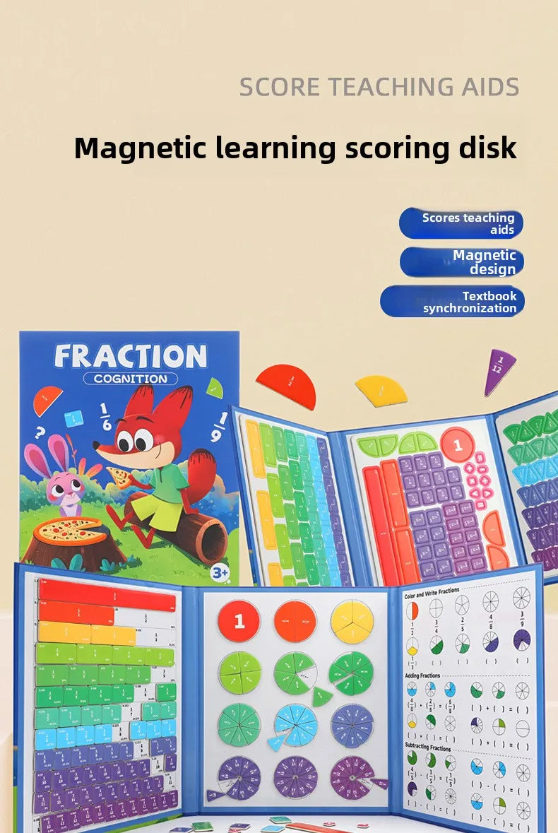 Interactive Math Teaching Kit - Fractions made easy
