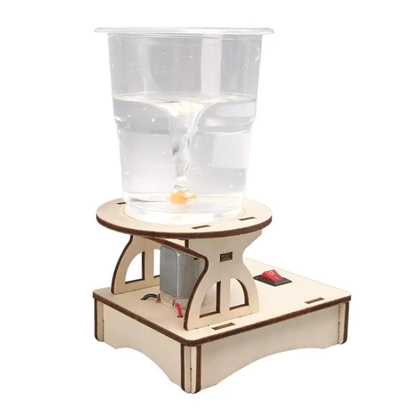 STEM DIY Water Tornado Maker and Wooden Puzzle Set