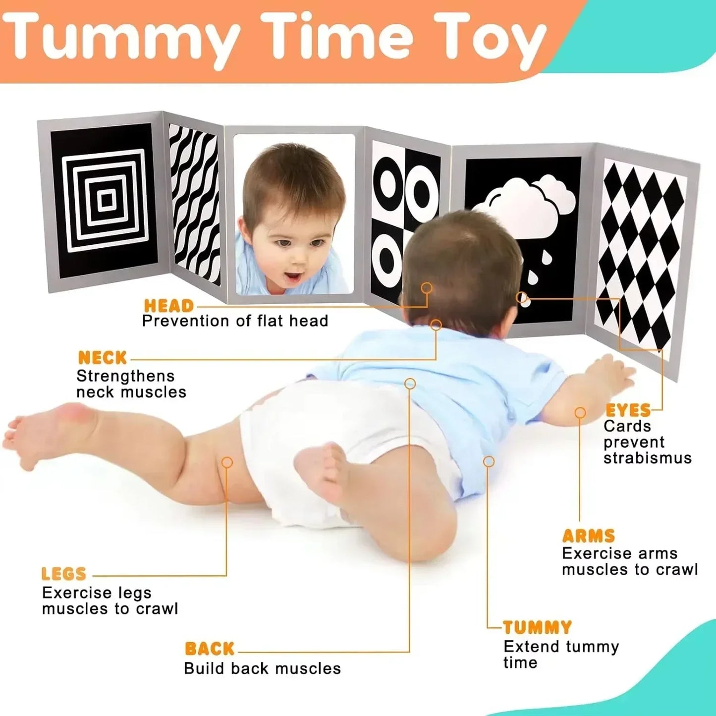 Early Learning - Black and White Baby Book
