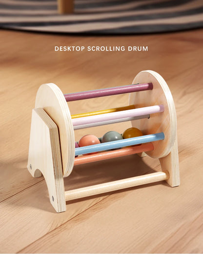 Wooden Baby Sensory Drum