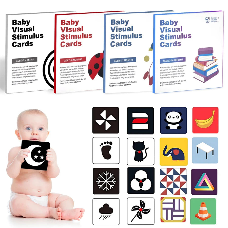 Baby Visual Stimulus Cards