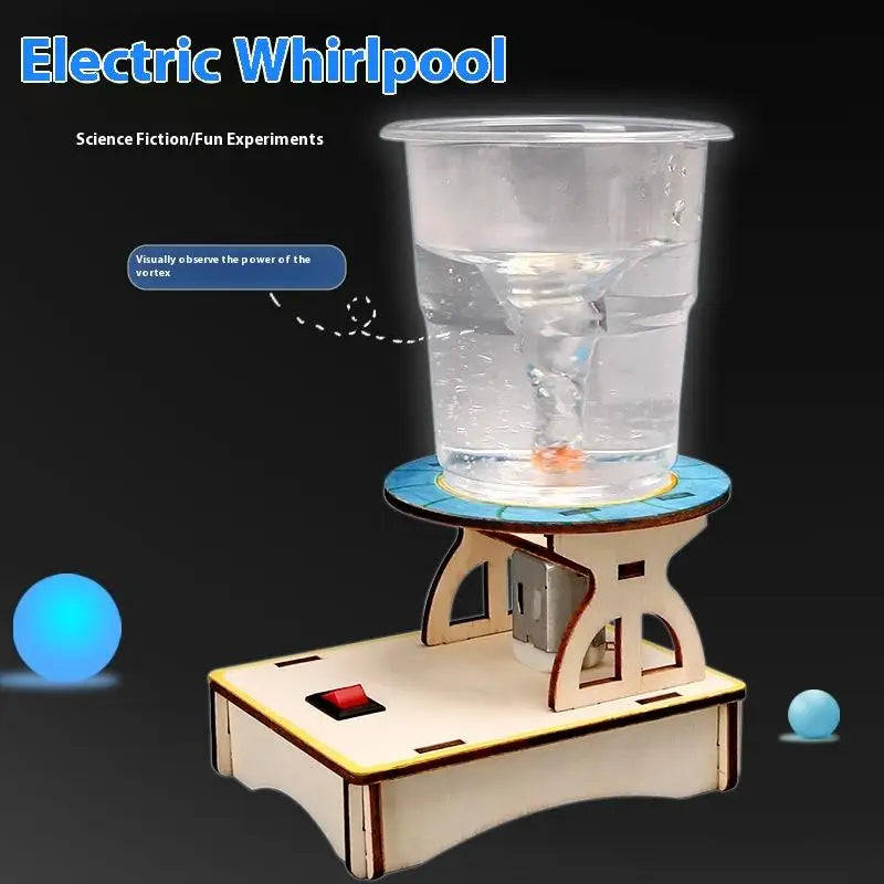 STEM DIY Water Tornado Maker and Wooden Puzzle Set