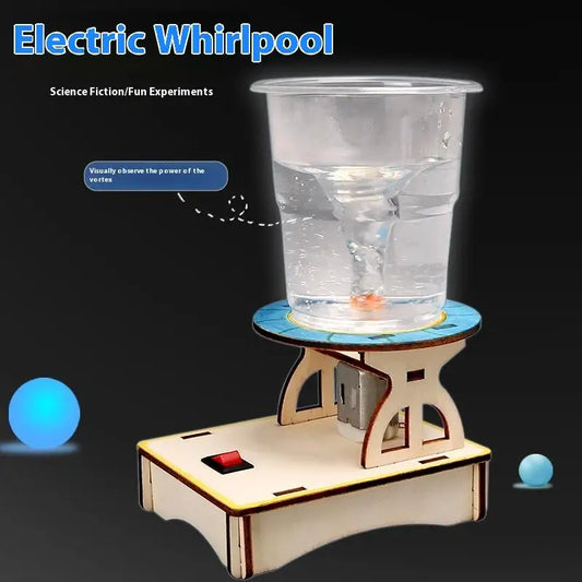 STEM DIY Water Tornado Maker and Wooden Puzzle Set