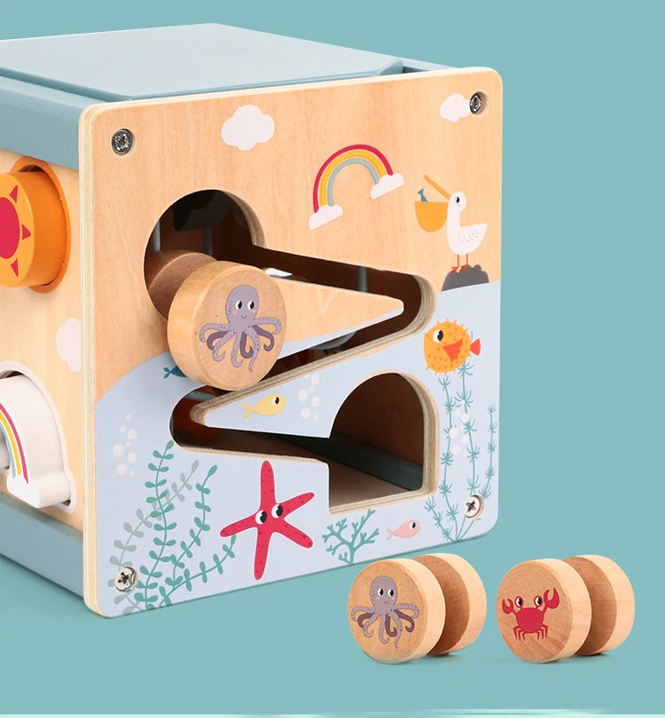 5-in-1 Learning Activity Cube