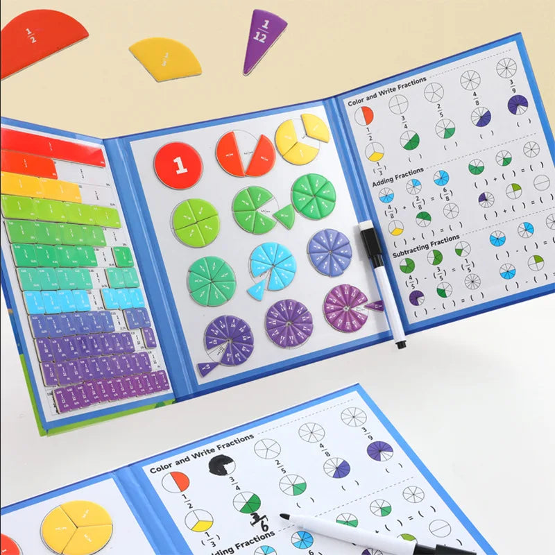 Interactive Math Teaching Kit - Fractions made easy