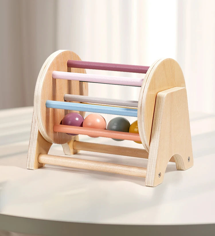 Wooden Baby Sensory Drum